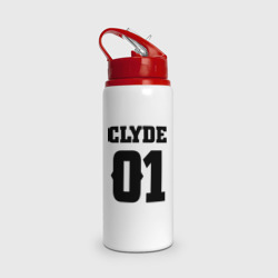Бутылка для воды с трубочкой Clyde