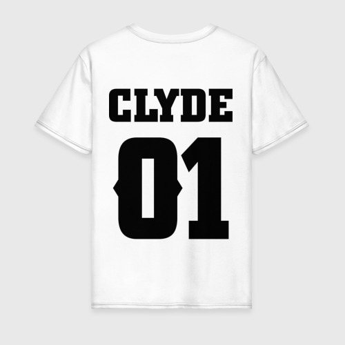 Мужская футболка хлопок Clyde, цвет белый - фото 2