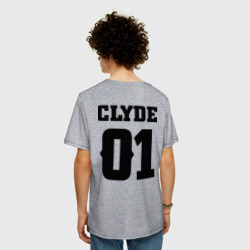 Мужская футболка хлопок Oversize Clyde - фото 2