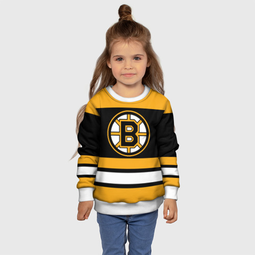 Детский свитшот 3D Boston Bruins, цвет 3D печать - фото 7