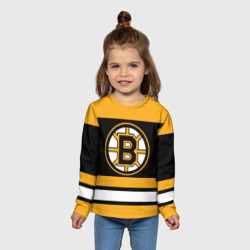 Детский лонгслив 3D Boston Bruins - фото 2