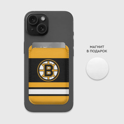 Картхолдер Magsafe магнитный Boston Bruins - фото 2