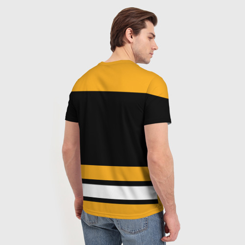 Мужская футболка 3D Boston Bruins, цвет 3D печать - фото 4