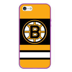 Чехол для iPhone 5/5S матовый Boston Bruins