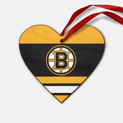 Деревянная игрушка Сердце Boston Bruins