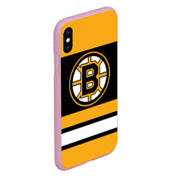 Чехол для iPhone XS Max матовый Boston Bruins - фото 2