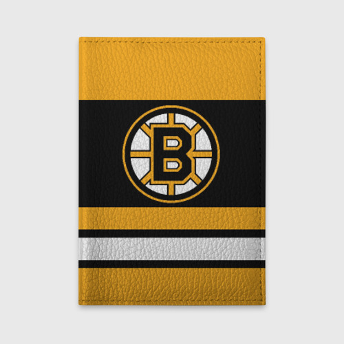 Обложка для автодокументов Boston Bruins, цвет черный