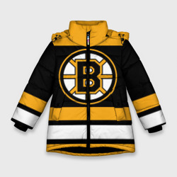 Зимняя куртка для девочек 3D Boston Bruins