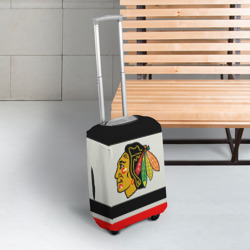 Чехол для чемодана 3D Chicago Blackhawks - фото 2