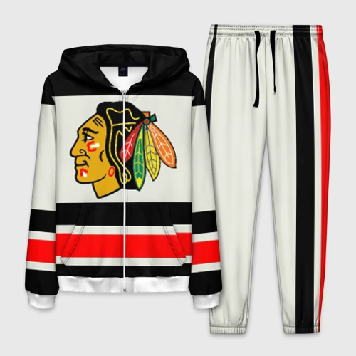 Мужской костюм 3D Chicago Blackhawks