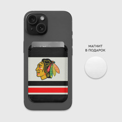 Картхолдер Magsafe магнитный Chicago Blackhawks - фото 2