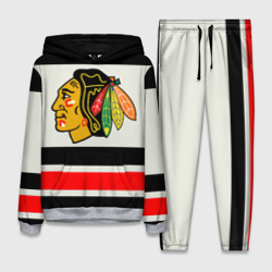 Женский костюм с толстовкой 3D Chicago Blackhawks