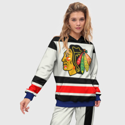 Женский костюм с толстовкой 3D Chicago Blackhawks - фото 2