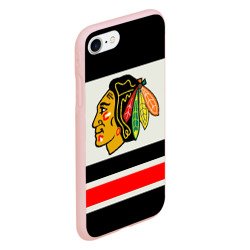 Чехол для iPhone 7/8 матовый Chicago Blackhawks - фото 2