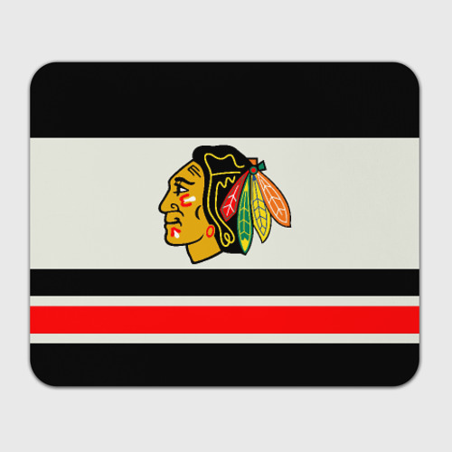 Прямоугольный коврик для мышки Chicago Blackhawks