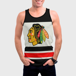 Мужская майка 3D Chicago Blackhawks - фото 2