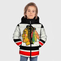 Зимняя куртка для мальчиков 3D Chicago Blackhawks - фото 2