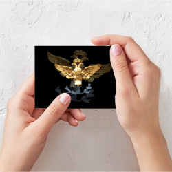 Поздравительная открытка Золотой орел - фото 2