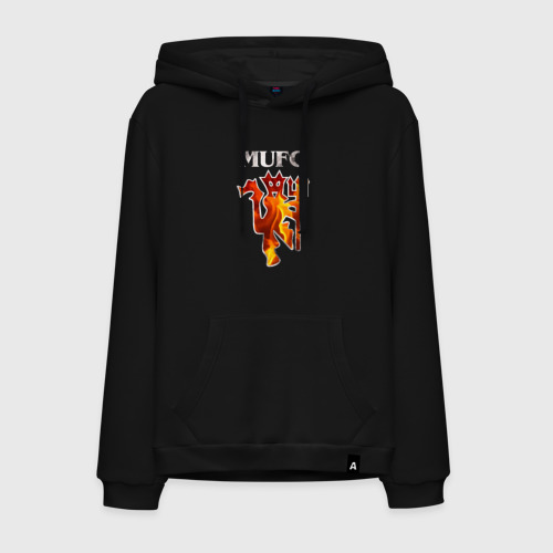 Мужская толстовка хлопок Manchester United fire Фото 01 Мужская толстовка хлопок Manchester United fire Фото 01