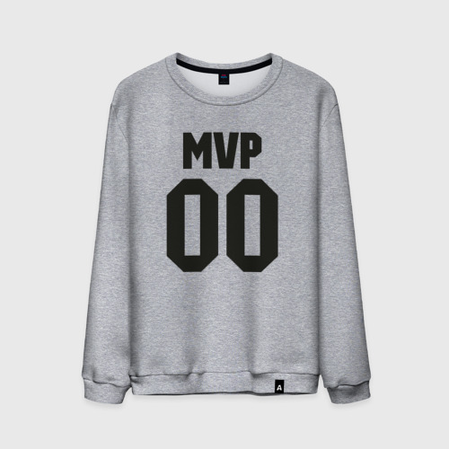 Мужской свитшот хлопок MVP, цвет меланж