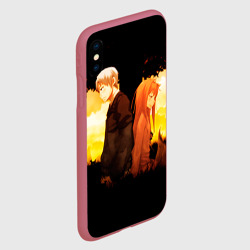 Чехол для iPhone XS Max матовый Волчица и Пряности 4 - фото 2