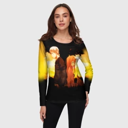 Женский лонгслив 3D Волчица и Пряности 4 - фото 2