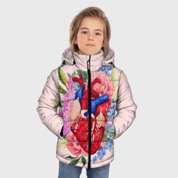 Зимняя куртка для мальчиков 3D Cердечко - фото 2