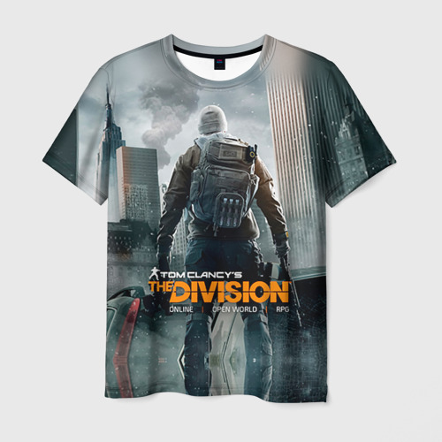 Мужская футболка 3D Division, цвет 3D печать