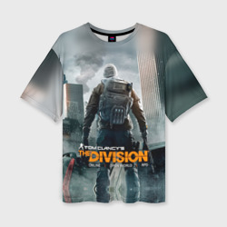 Женская футболка oversize 3D Division