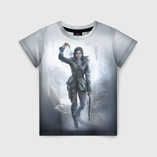 Детская футболка 3D Rise of the Tomb Raider, цвет 3D печать
