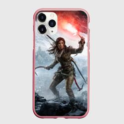 Чехол для iPhone 11 Pro матовый Rise of the Tomb Raider