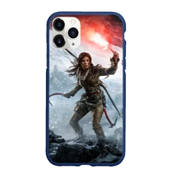 Чехол для iPhone 11 Pro Max матовый Rise of the Tomb Raider