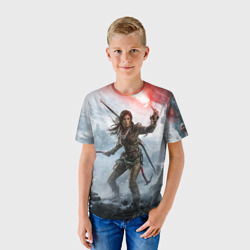 Детская футболка 3D Rise of the Tomb Raider - фото 2