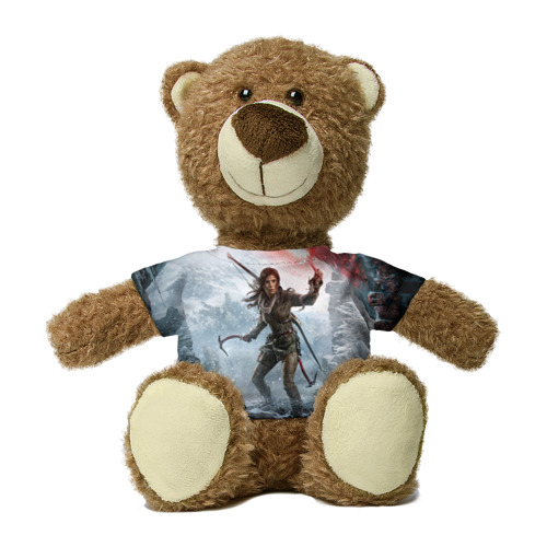 Миша в футболке 3D Rise of the Tomb Raider Фото 01 Миша в футболке 3D Rise of the Tomb Raider Фото 01