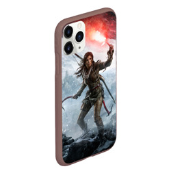 Чехол для iPhone 11 Pro Max матовый Rise of the Tomb Raider - фото 2