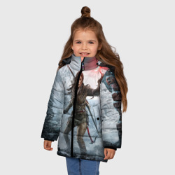 Зимняя куртка для девочек 3D Rise of the Tomb Raider - фото 2