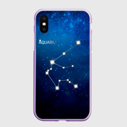 Чехол для iPhone XS Max матовый Водолей