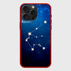 Чехол силиконовый для Apple iPhone 15 Pro Мax матовый Водолей