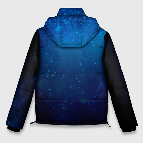 Мужская зимняя куртка 3D Водолей, цвет светло-серый - фото 2