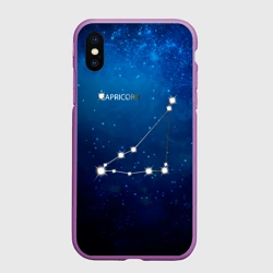 Чехол для iPhone XS Max матовый Козерог