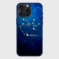Чехол силиконовый для Apple iPhone 15 Pro Мax матовый Стрелец