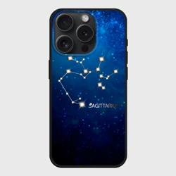 Чехол силиконовый для Apple iPhone 15 Pro матовый Стрелец