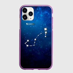 Чехол для iPhone 11 Pro матовый Скорпион