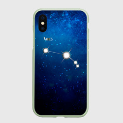 Чехол для iPhone XS Max матовый Овен