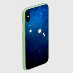 Чехол для iPhone XS Max матовый Овен - фото 2