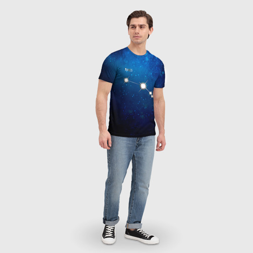 Мужская футболка 3D Овен, цвет 3D печать - фото 5