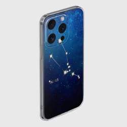 Чехол для iPhone 15 Pro Max силиконовый с защитой камеры Телец - фото 2