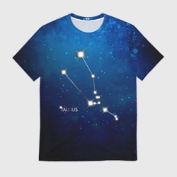 Мужская футболка 3D Телец