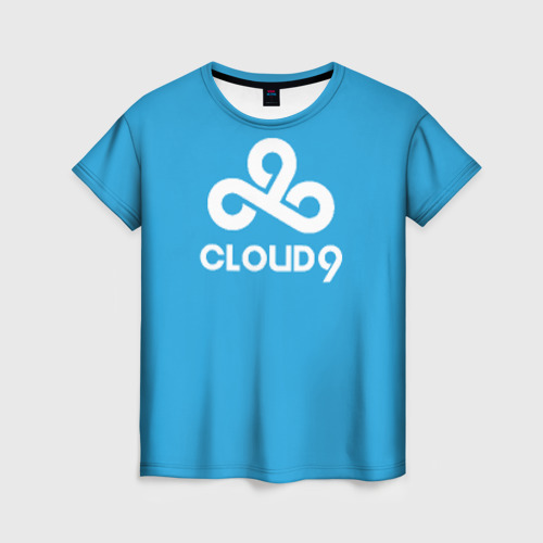 Женская футболка 3D Cloud 9