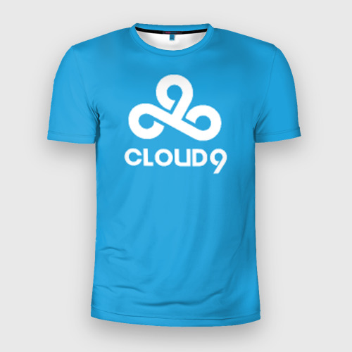 Мужская футболка 3D Slim Cloud 9, цвет 3D печать